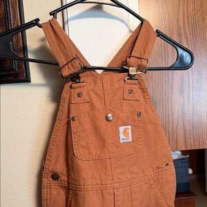 Carhartt Rust Overalls with Adjustable Straps